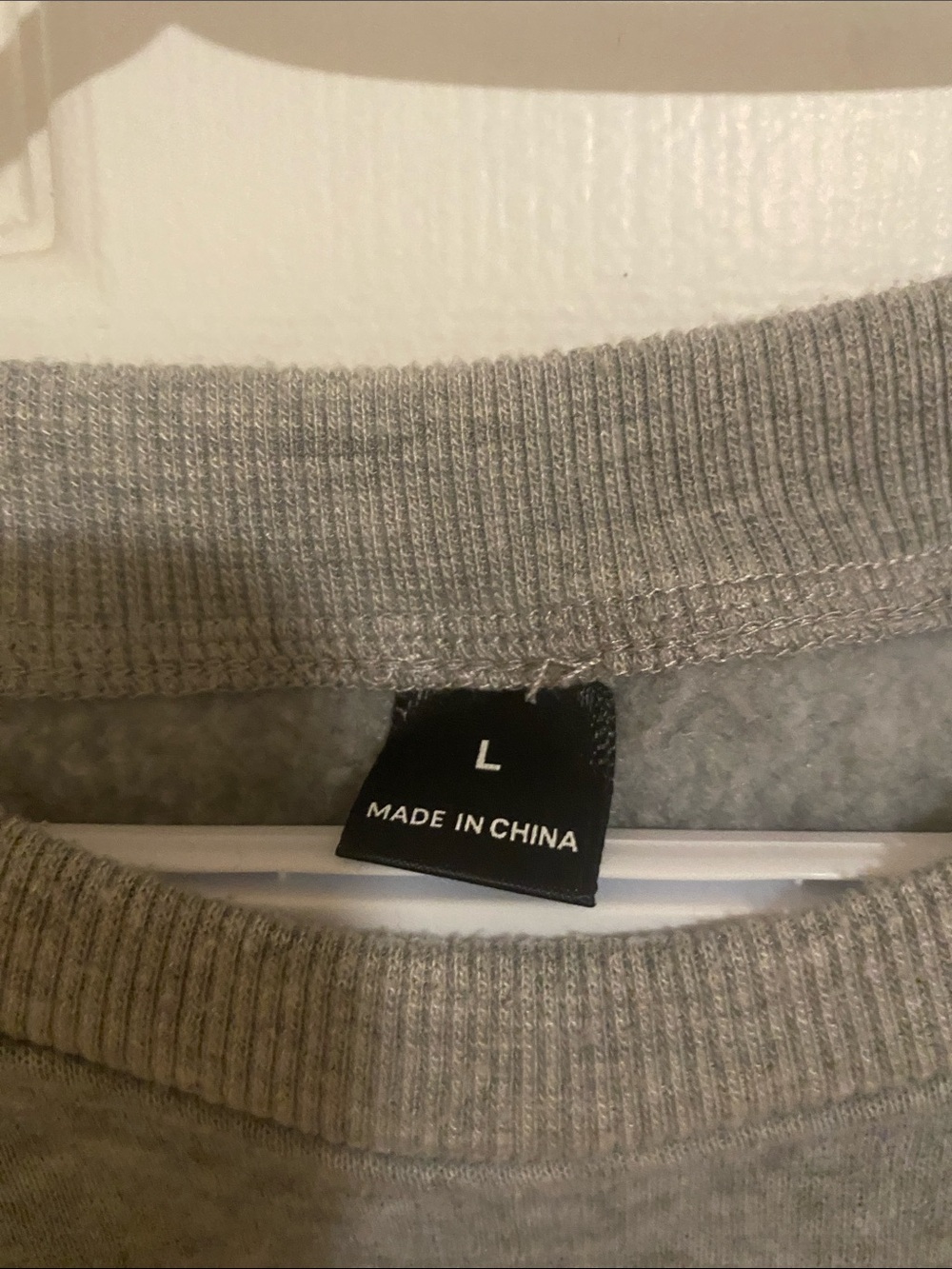 Gray 'Jesus Loves You' Crewneck Sweatshirt - Picture 2 of 2